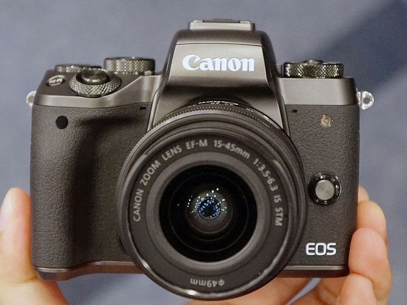 キヤノンミラーレス初、デュアルピクセルCMOS AF搭載「EOS M5」。1080