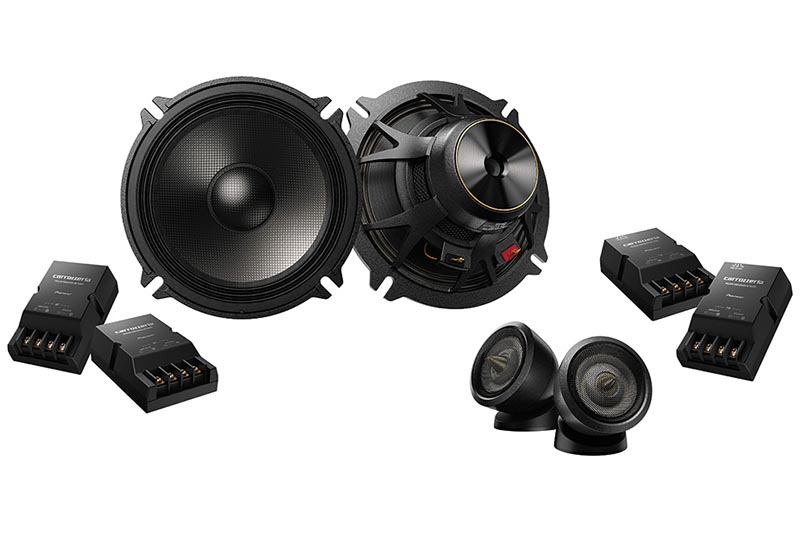 パイオニア、ハイレゾ対応カースピーカー。最上位Vシリーズや単体