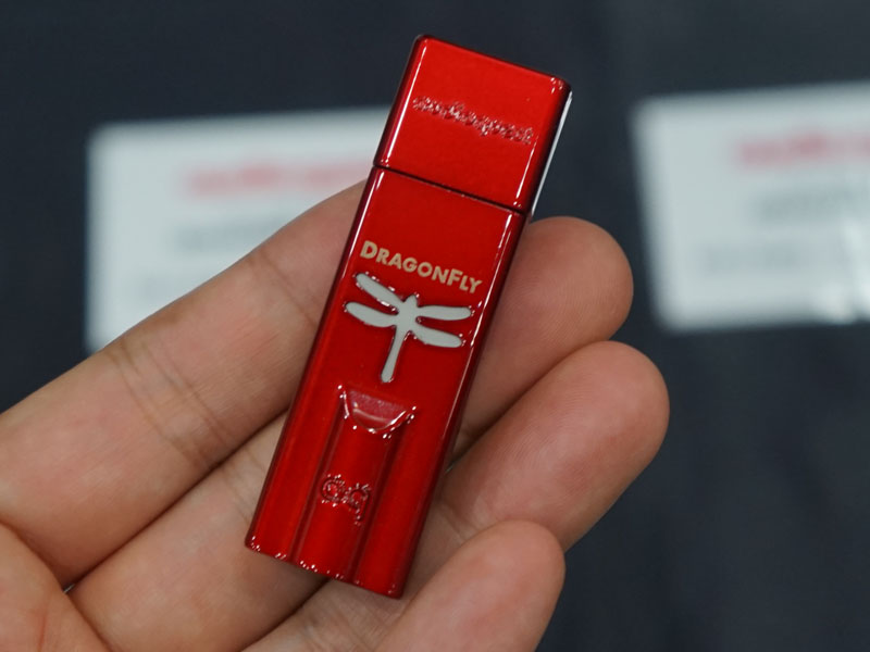 スティック型USB DAC「DragonFly Red/Black」がMQA対応。Android最適化