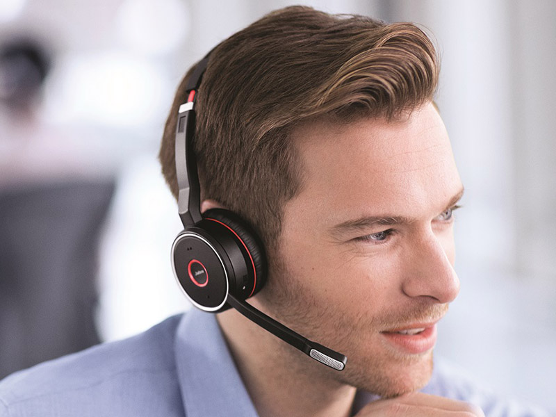 働き方改革をサポート、NC搭載Bluetoothヘッドセット「Jabra Evolve 75