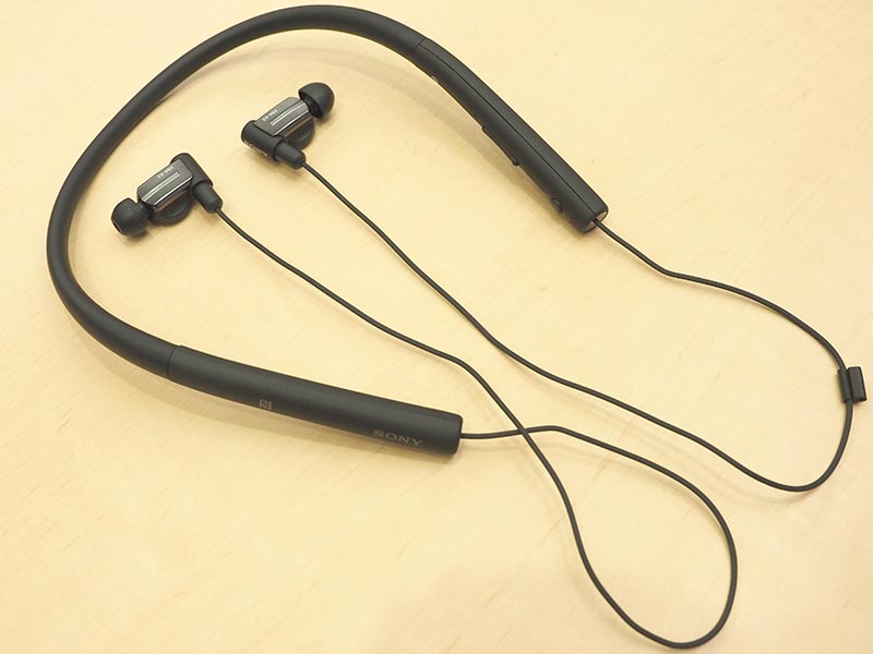 ケーブル交換でイヤフォンをBluetooth対応に。ソニーのネックバンド型