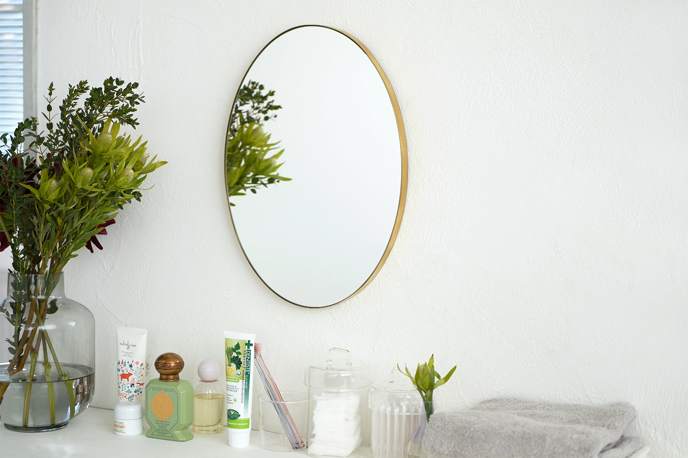 新商品】真鍮の円形ミラー「Brass mirror」シリーズ