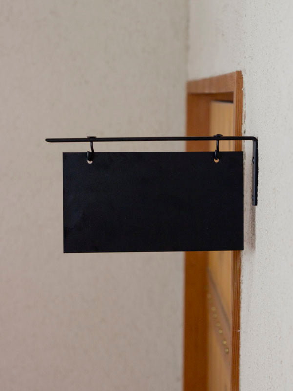 アイアンサインプレート ブラック | AXCIS ONLINE