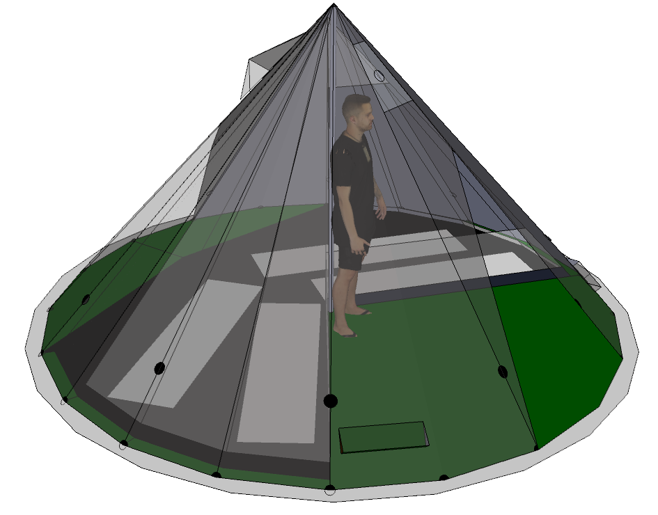 NORTENT Lavvo6 Inner tent – Ablaze