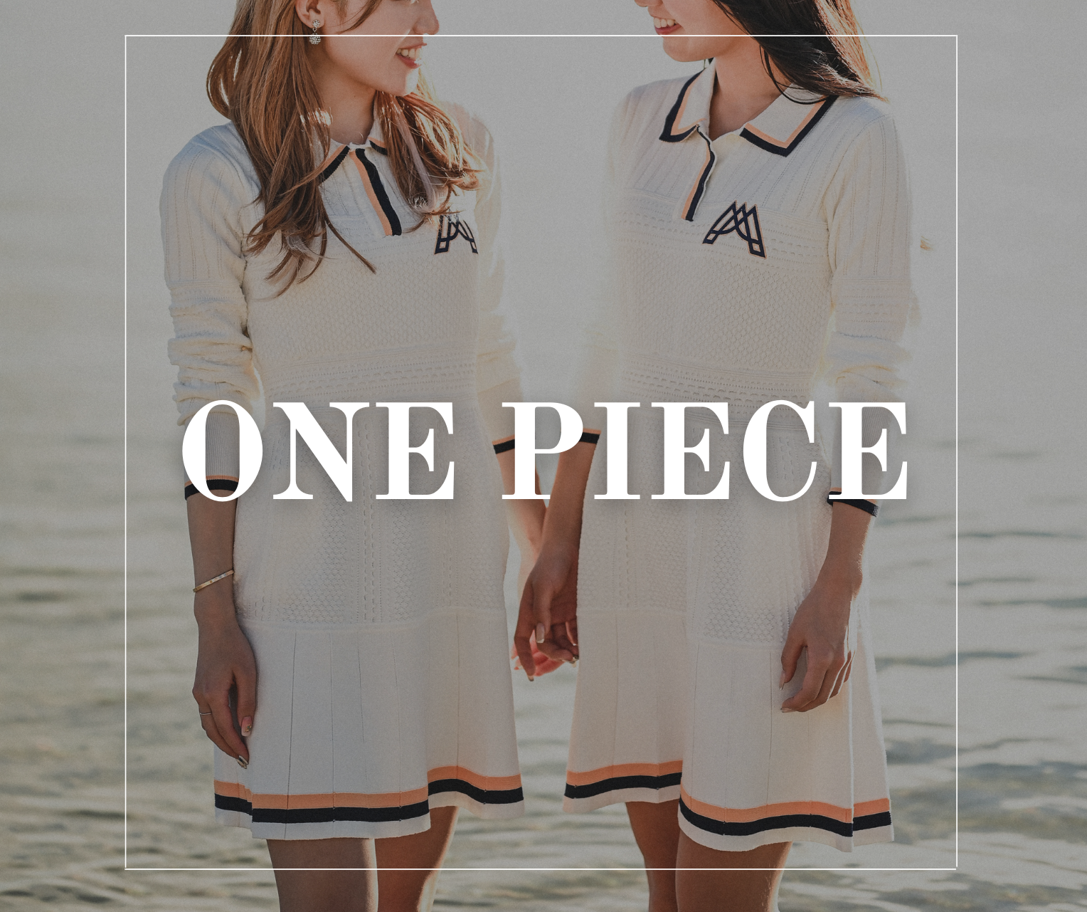 ACEANDRARE エースアンドレア パイピングワンピース 1／13以降発送