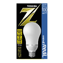 東芝 EFA25ED/21-R ネオボールZリアル A形(E26口金)・昼光色 電球形