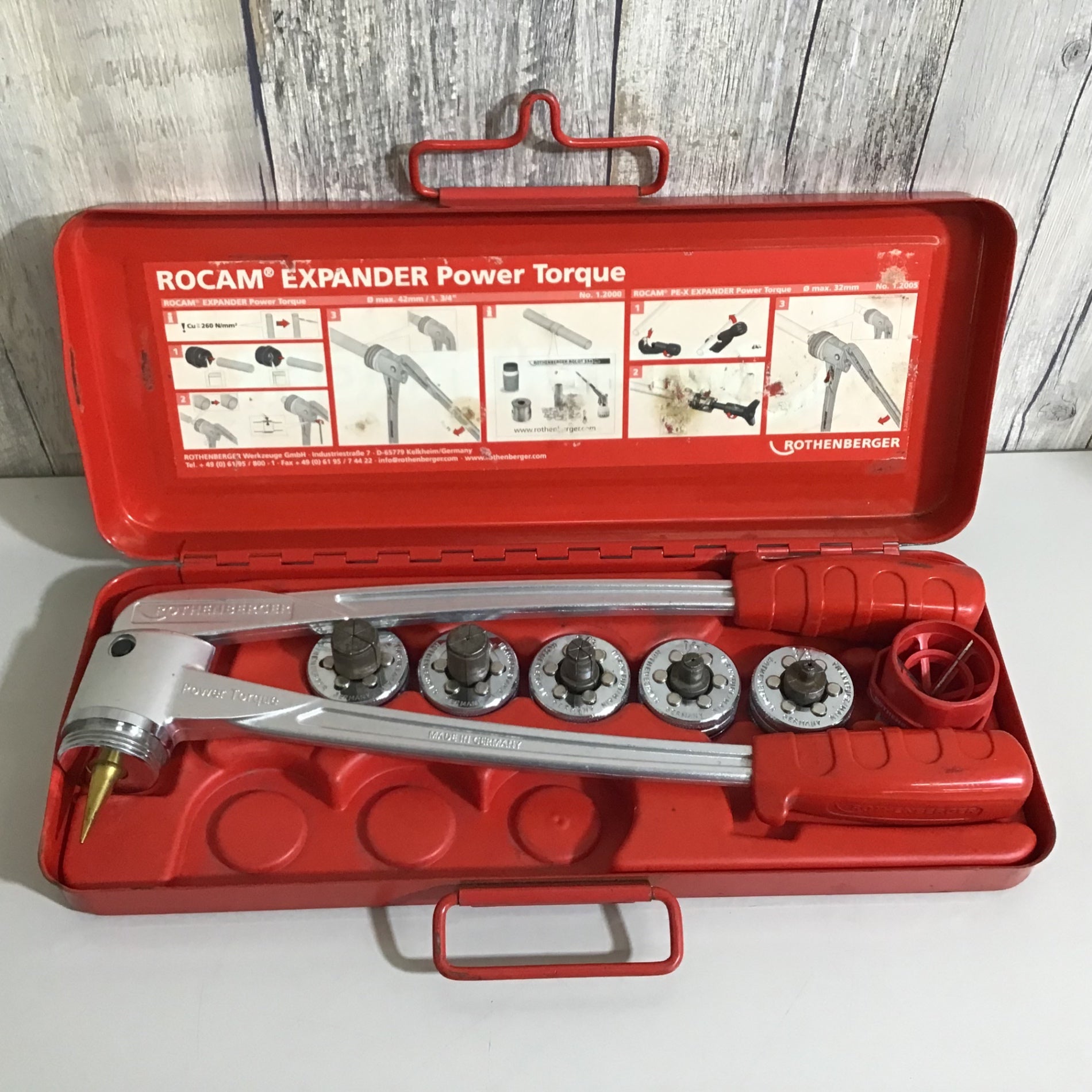 中古品 アサダ（ROTHENBERGER） エキスパンダー エキスパンダヘッド