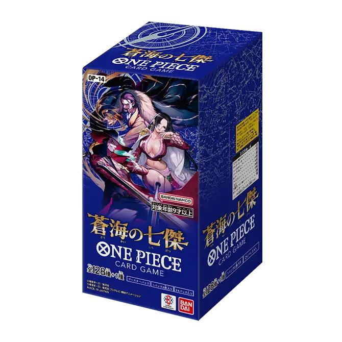ONE PIECE CARD GAME OP-14 THE AZURE SEA'S SEVEN Booster BOX