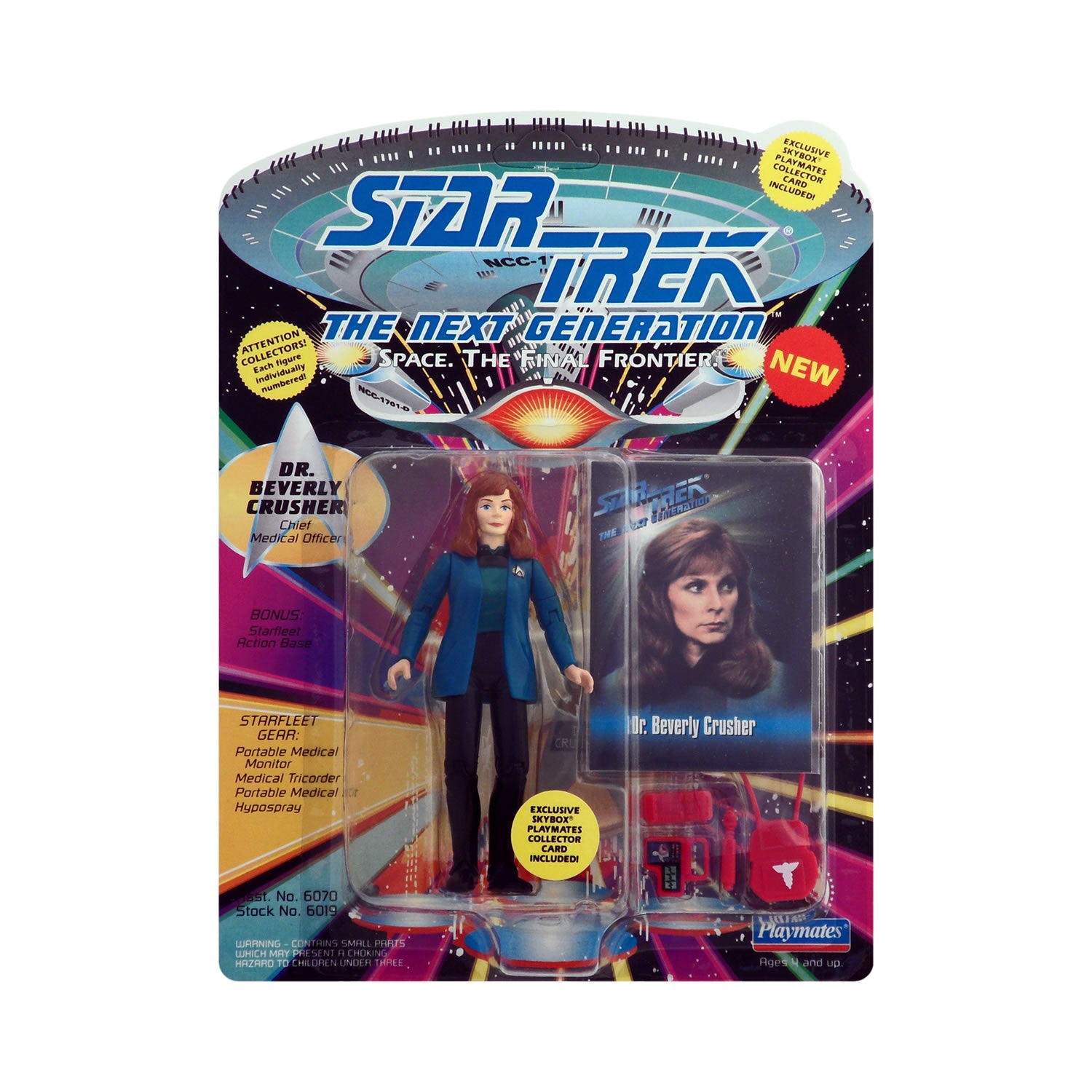 Star Trek: The Next Generation Dr. Beverly Crusher 4.5-Inch Action