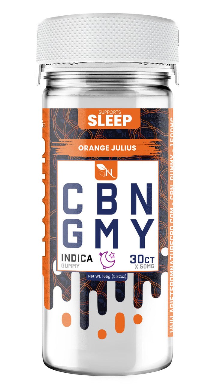 Orange Julius CBN Gummies: Sleep Enhancement | 50mg Indica – A