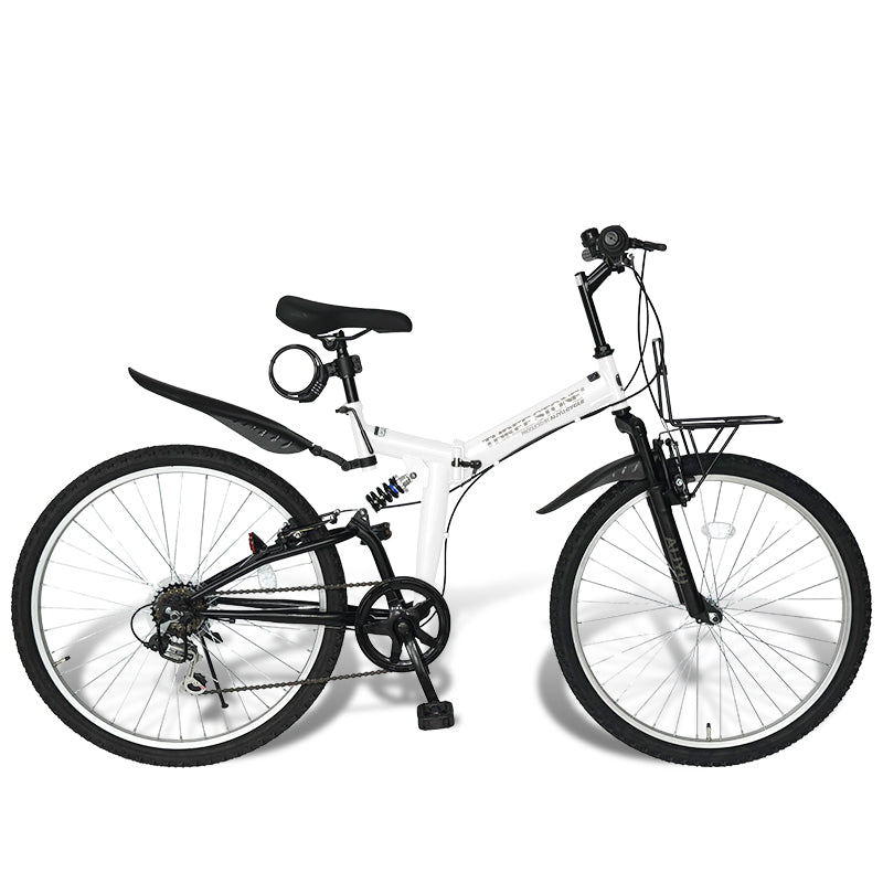 26インチ折りたたみ自転車 [AJ-02] フルサスペンション – AIJYU Shop