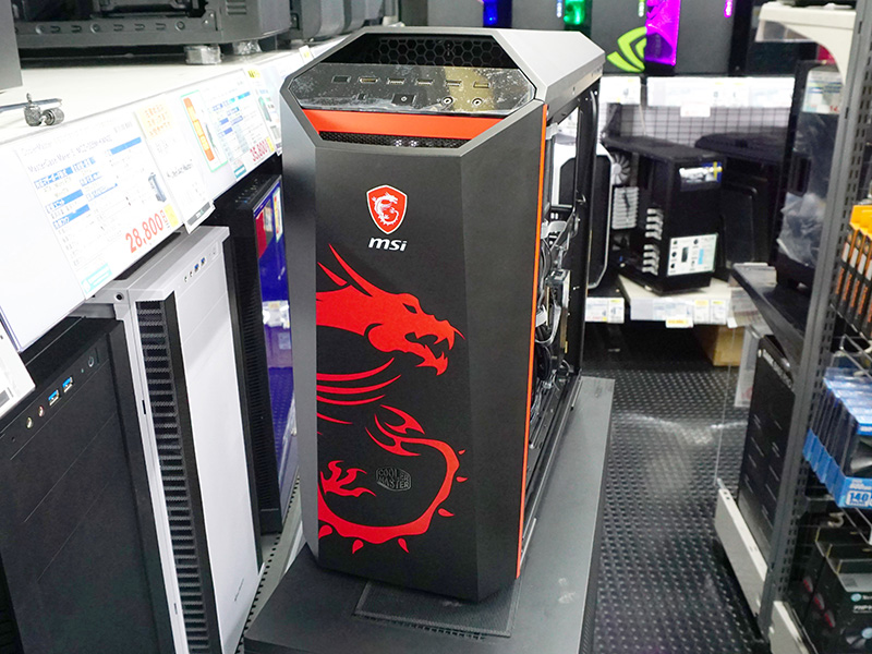 MSIとCooler Masterのコラボケースが単品販売、「GAMINGドラゴン