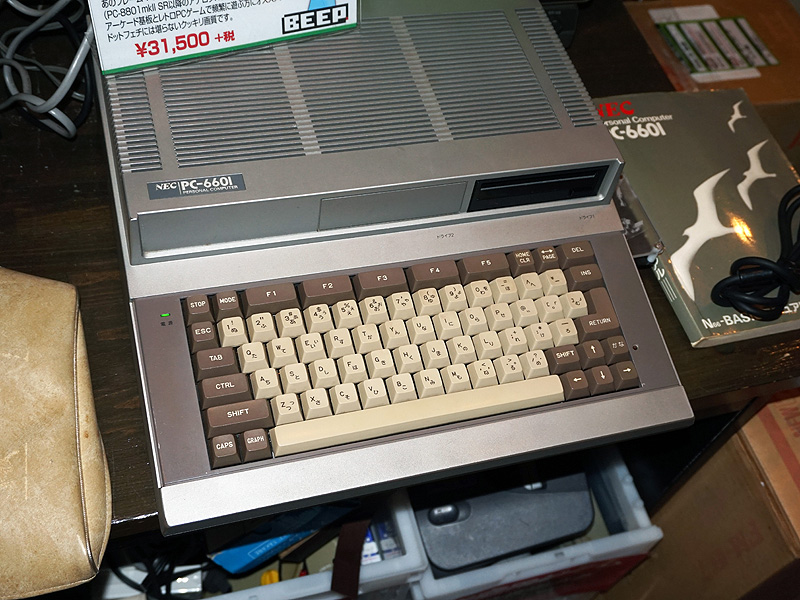 NEC PC-6601のメンテナンス済みモデルが税込2.6万円 （取材中に見つけ