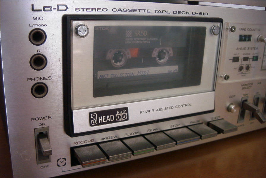 ローディのカセットデッキコレクション