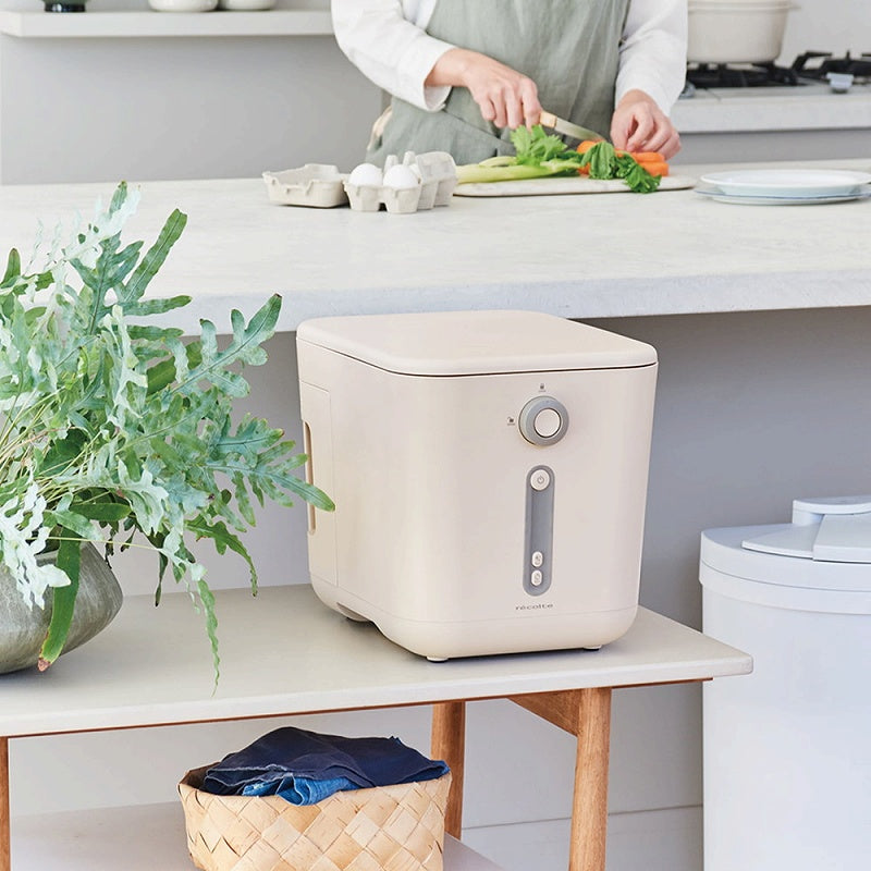 ギフトカード】recolte(レコルト) 生ごみ処理機 クリームホワイト