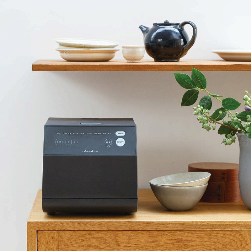 recolte(レコルト) クッキングライスクッカー グレー – AOYAMA GIFT SALON