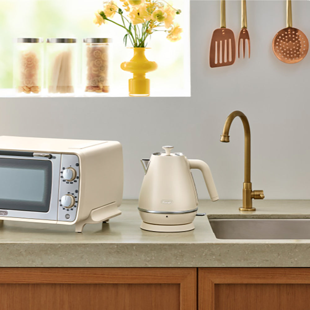 デロンギ ディスティンタ・ペルラ コレクション 電気ケトル(イエロー