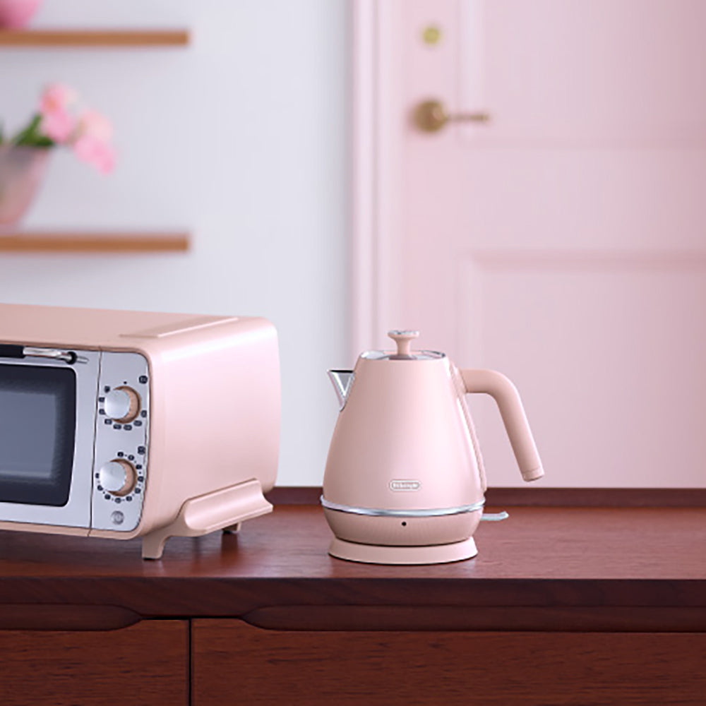 デロンギ ディスティンタ・ペルラ コレクション 電気ケトル(ピンク