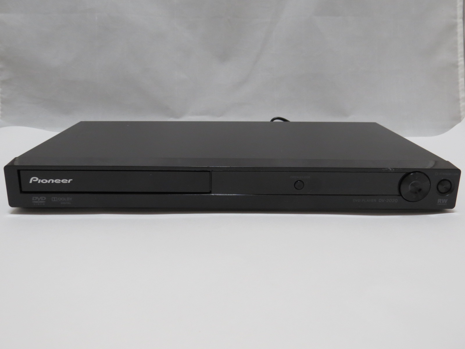 ジャンクなDVD PLAYER PIONEER DV-2020をゲット | AS400プログラマーの日常