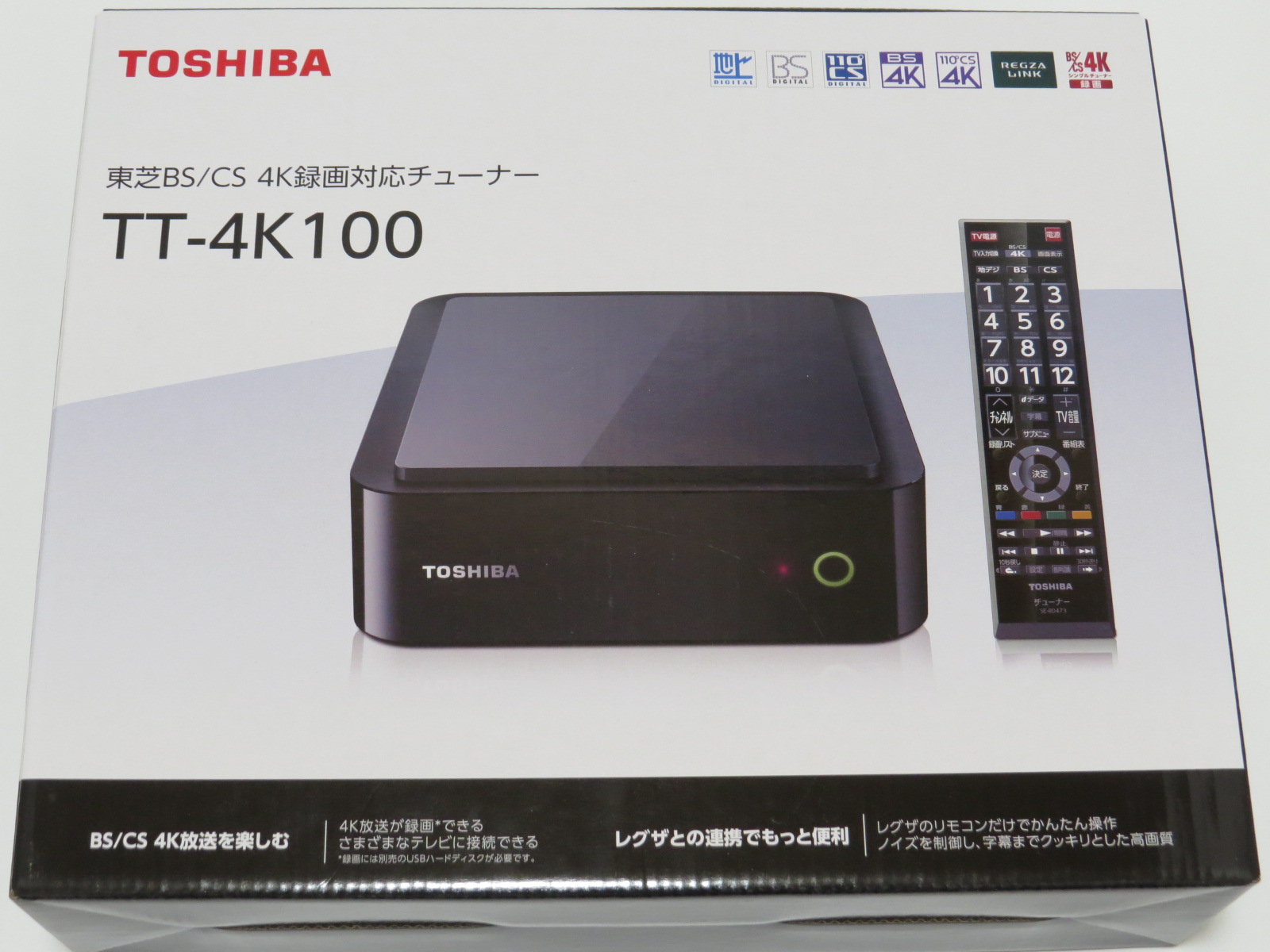 東芝4Kチューナー(TT-4K100)を買ってみた。 | AS400プログラマーの日常