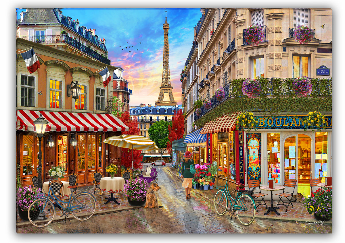 Summer in Paris Order Options Here – Art of David Maclean