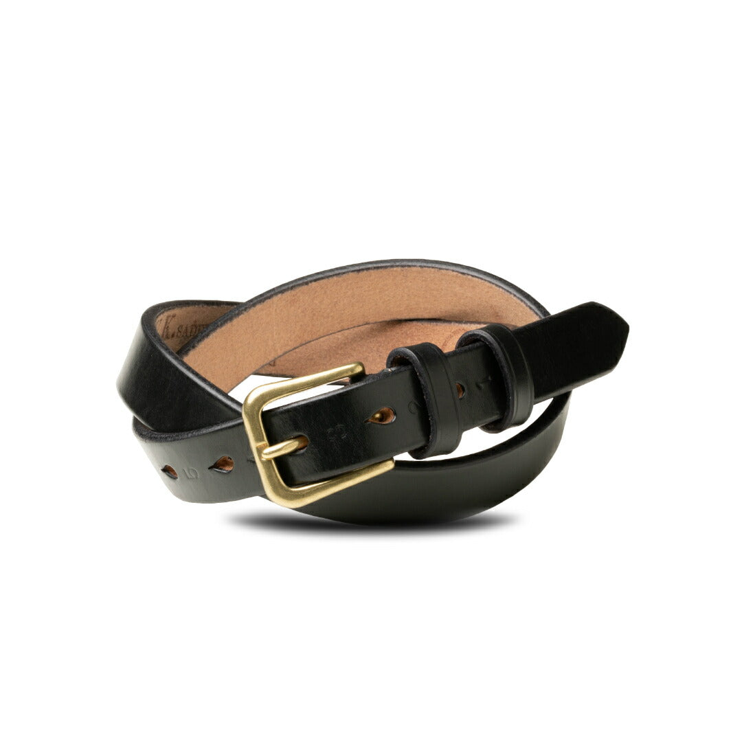 ベルト 27mm幅ナローベルト U.K.サドルレザー EGB27004AB – ARTBROWN