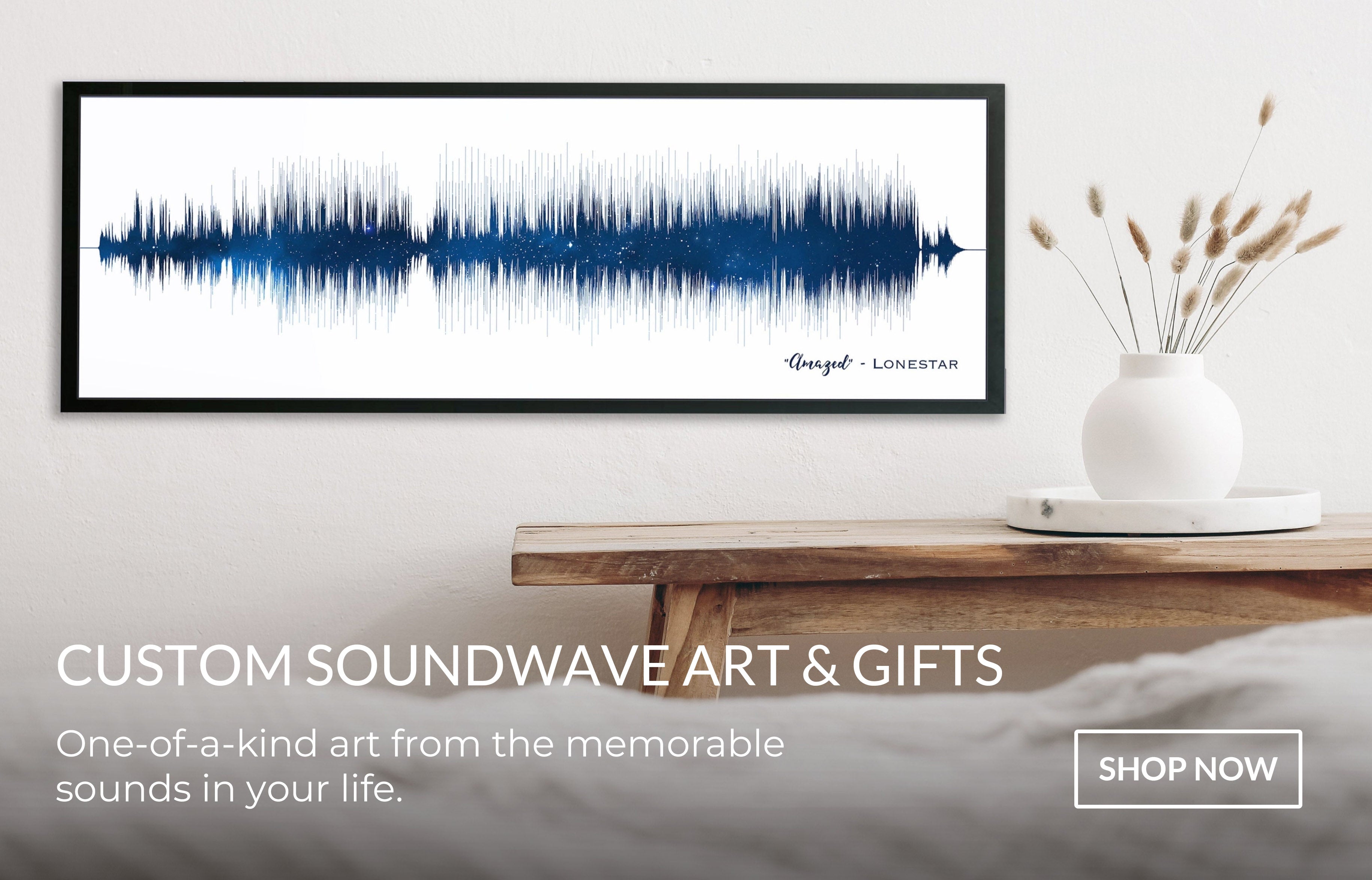 Soundwave Art: The Most Personal Way to Gift Memories Artsy Voiceprint