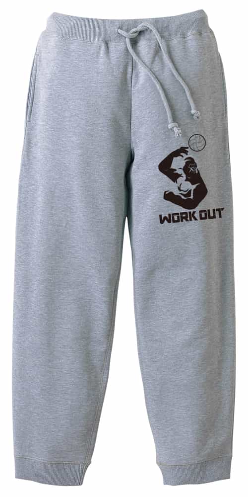 ゴリラワークアウト バレー | AW スポーツ | スウェットパンツ 裏