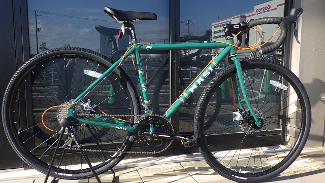 商品入荷】MASIのディスクブレーキ搭載クロモリツーリングバイク