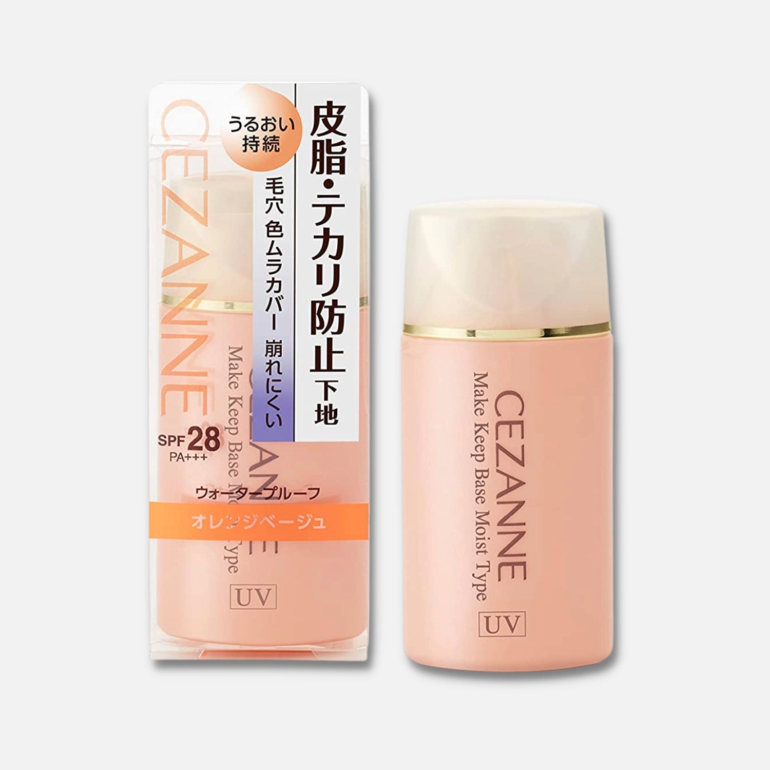 Cezanne UV Make Keep Base (Orange Beige) SPF 28 PA+++ 30ml – Buy