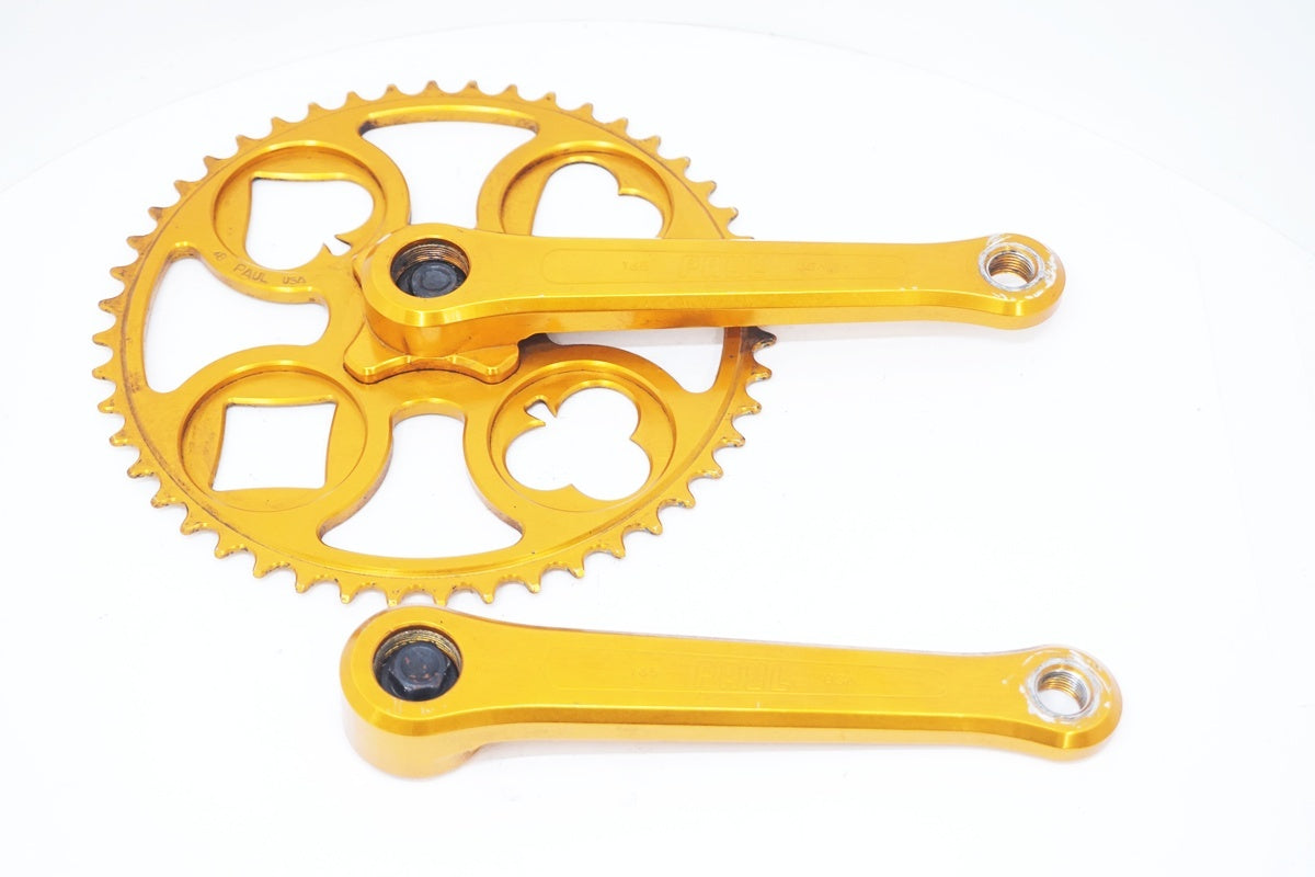 PAUL 「ポール」 PIST ROAD ROYAL FLASH 48T 165mm クランク / 大阪