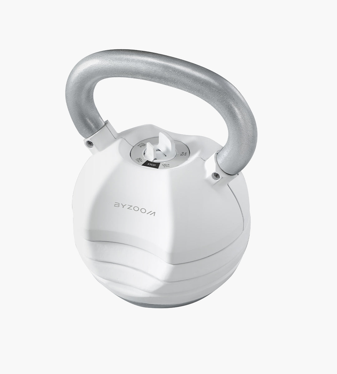 Pure Series 13.6 kg (30LB) Adjustable Kettlebell (white