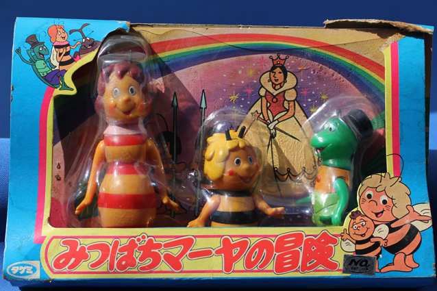 みつばちマーヤの冒険3体セット – 昭和玩具研究+発表