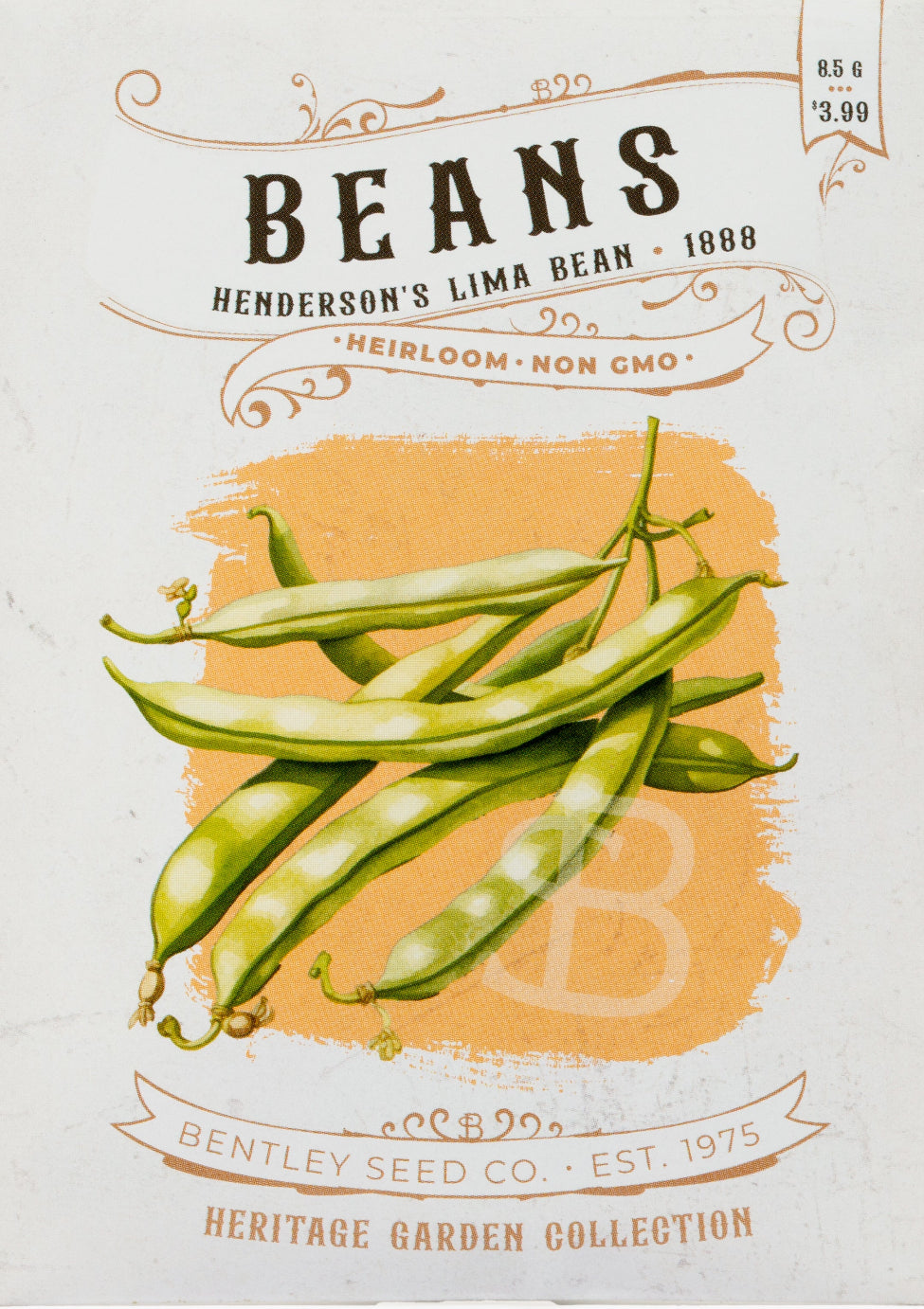 Beans-Henderson's Lima Bean 1888 | Bentley Seeds