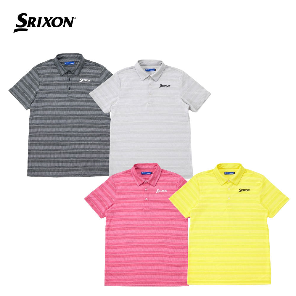 SRIXON 松山英樹プロレプリカモデル メッシュボーダープリントシャツ