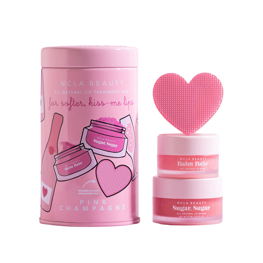 Pink Champagne Lip Care Duo + Lip Scrubber – C.O. Bigelow
