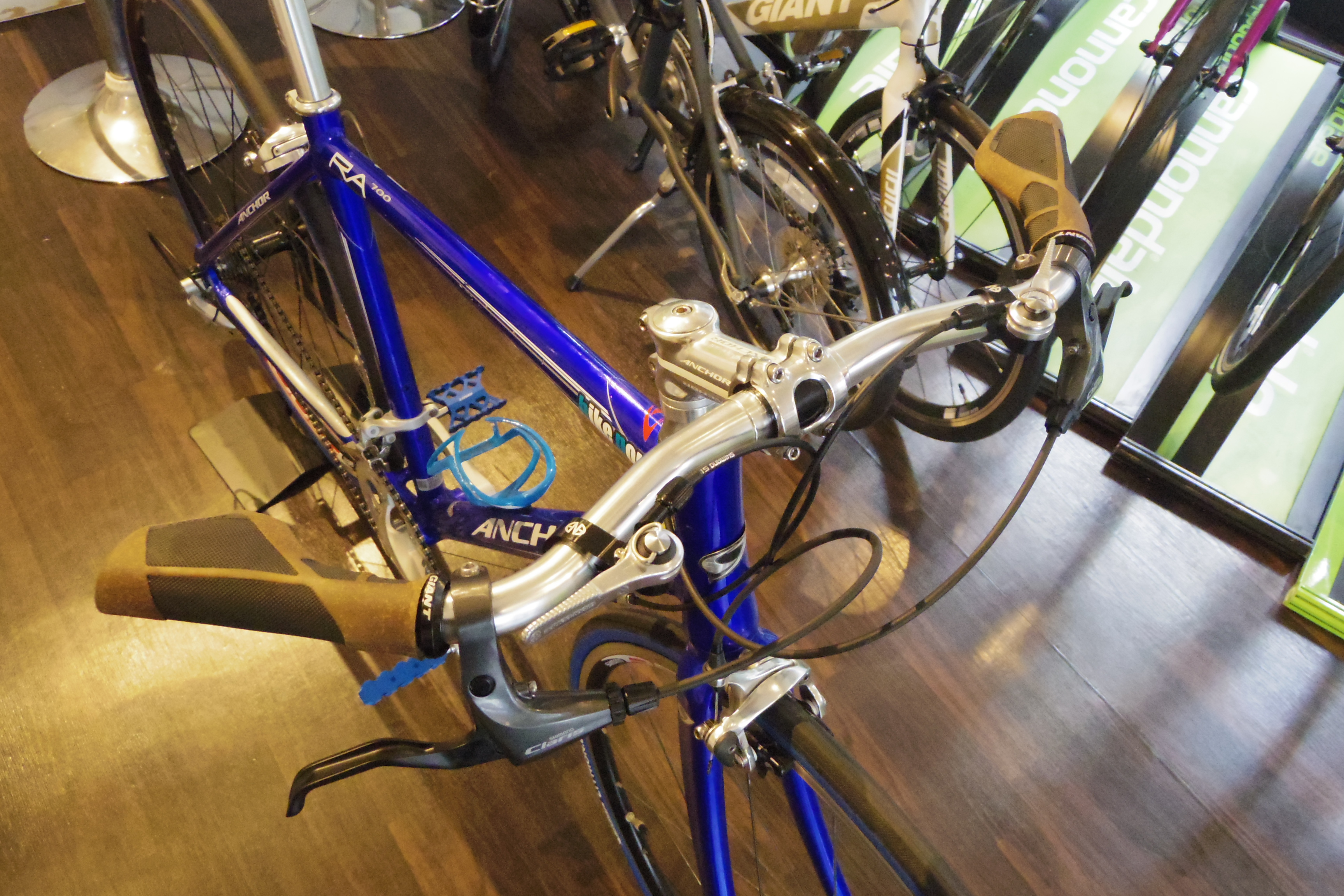 本日の作業～ハンドル交換編 NITTO B2522AA とENE