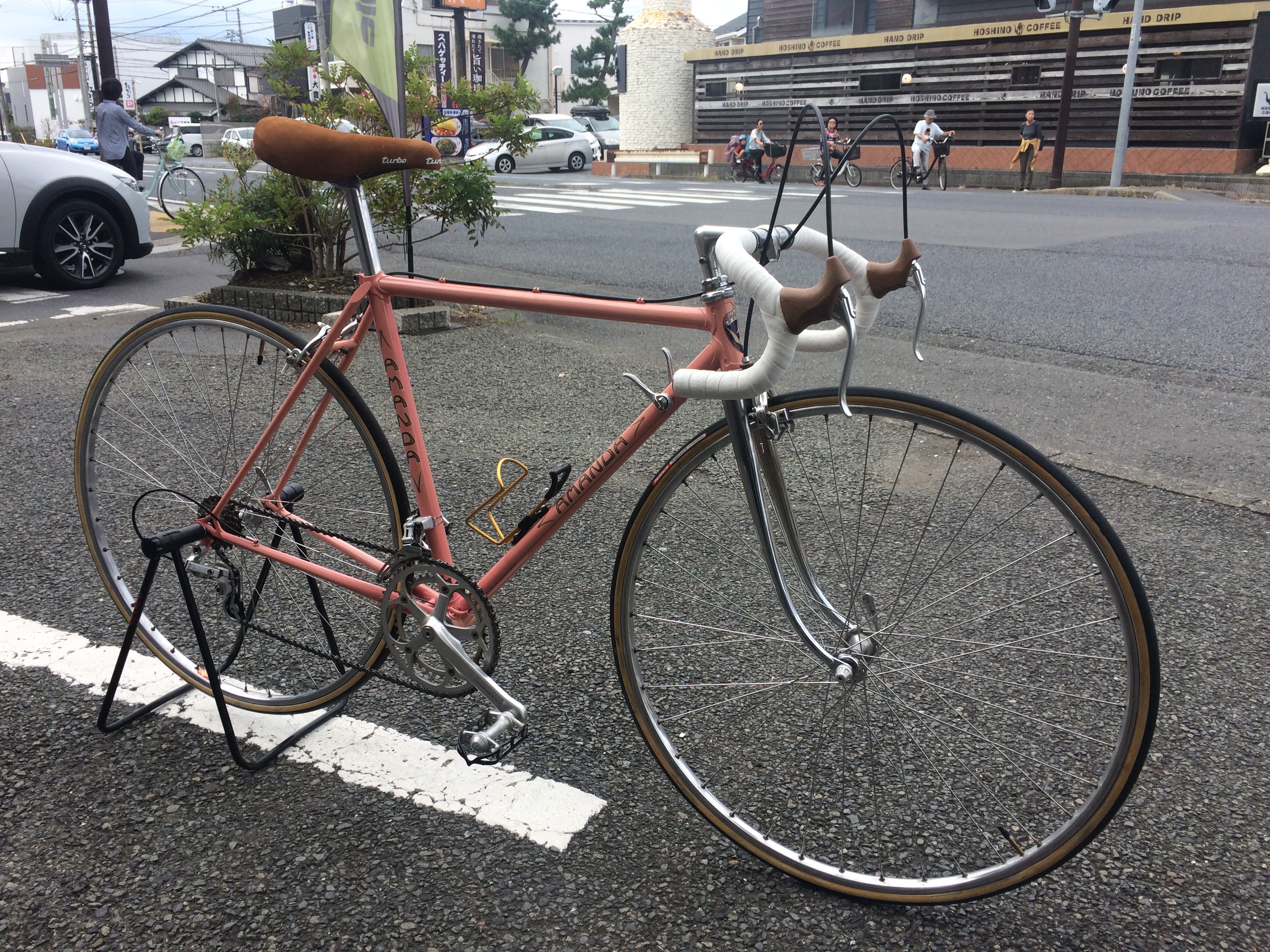 ビンテージロードバイクのレストア作業 AMANDA （ アマンダ ） | 横浜