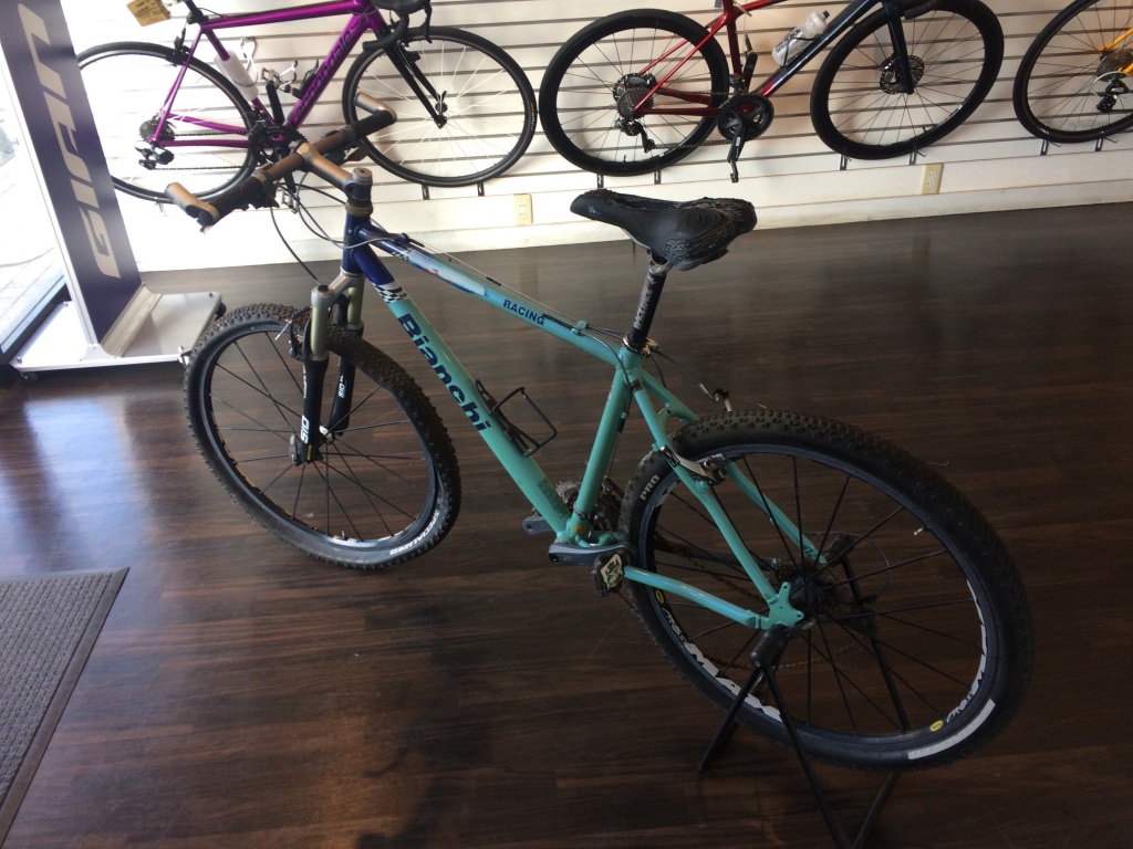 フルレストア② OLD Bianchi オールド ビアンキのクロスカントリーMTB