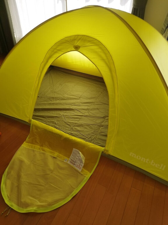 新宿都庁前店 新しいお家を購入しました mont-bell U.L.ドーム