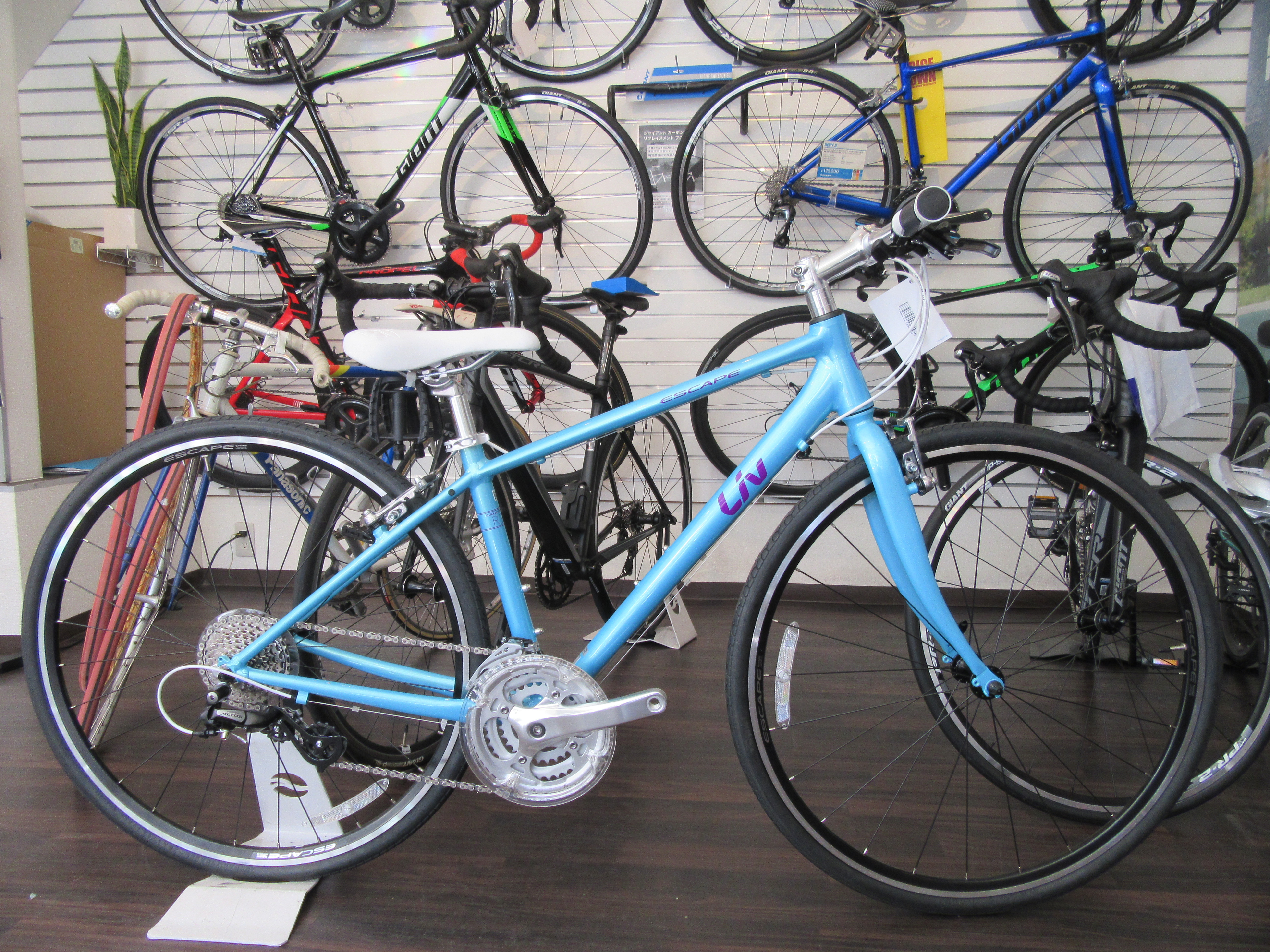 女の子は可愛さだけじゃない!! 走れるピュアクロスバイク2017 GIANT