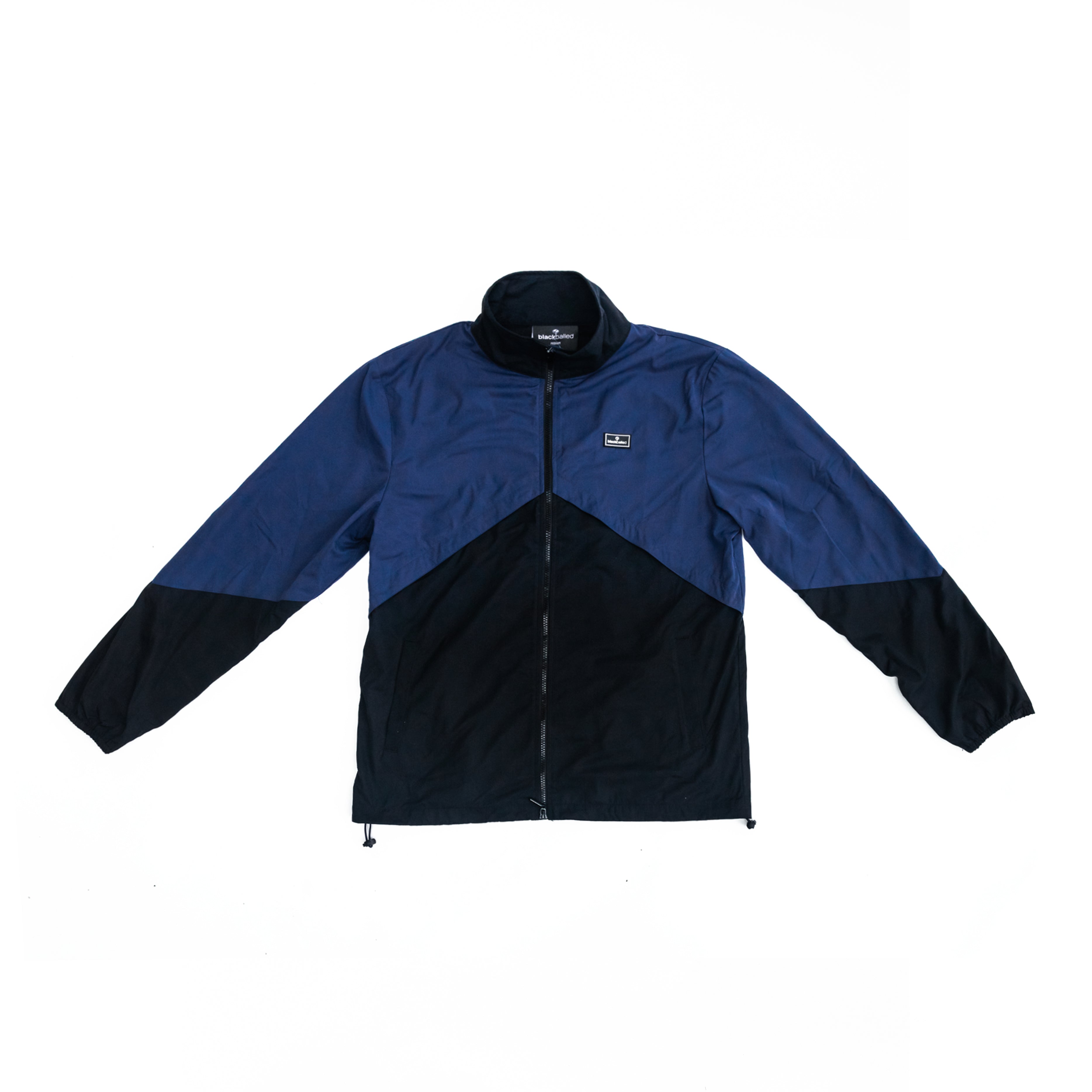 Two-Tone Chevron Jacket (Blue) – Blackballed Golf