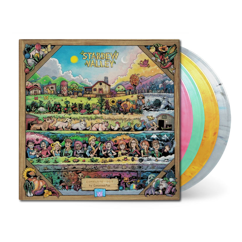 Stardew Valley • Complete Box Set • 4xLP Vinyl – Black Screen Records