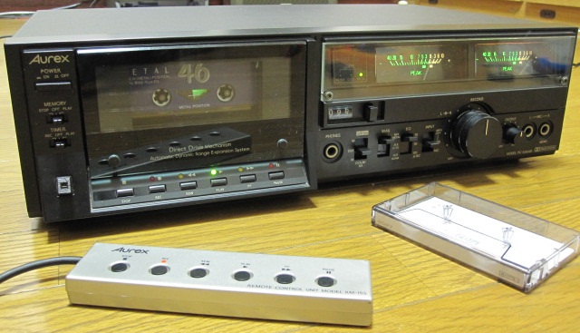 Aurex PC-X66AD & RM-15S - SALTAWAY - Junk Audio Laboratory -