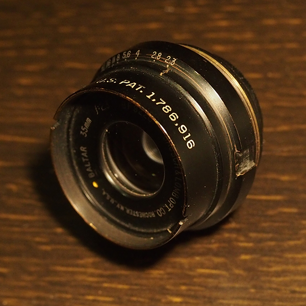 Cine Lens Gallery: Bausch&Lomb Baltar 35mm f2.3