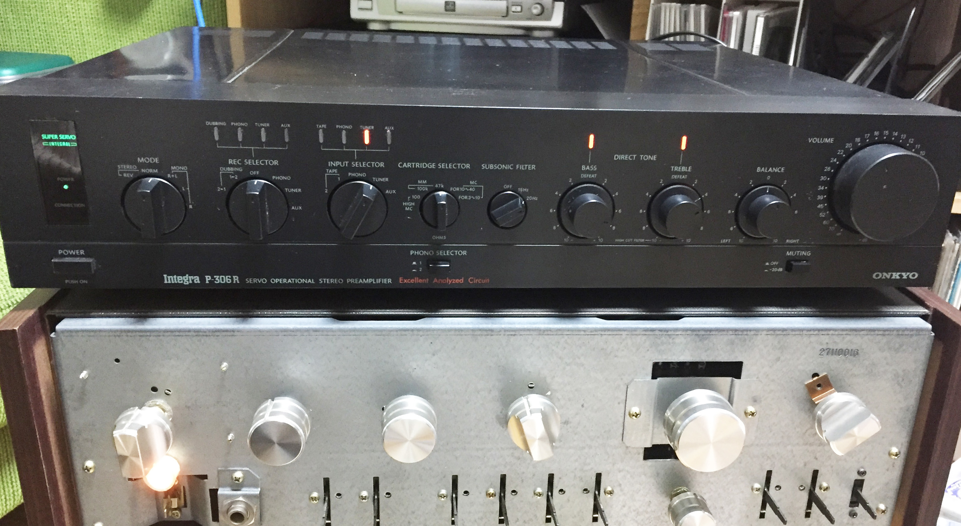 ｵﾝｷｮｰﾌﾟﾘｱﾝﾌﾟP306Rｼﾞｬﾝｸ品整備 | 写真とレコード鑑賞と食の趣味