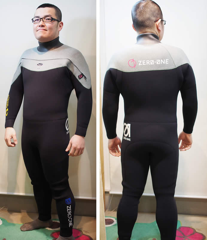 ゼロワンのフロントジップウエットスーツ「Z」 | ドルフィンズ ボディ
