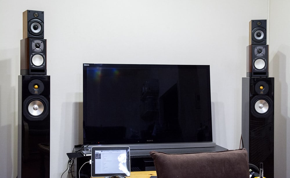 スピーカー3種聴き比べ（ONKYO D-112E LTD／MonitorAudio BabyBoomer