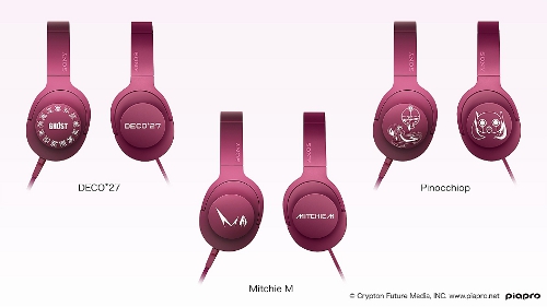 その他（グッズ）】SONYヘッドフォン「h.ear on (MDR-100A)初音