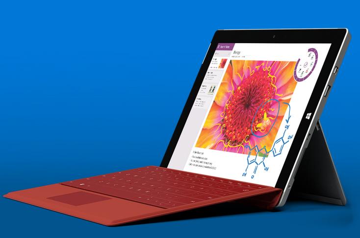 Microsoft Surface 3 (1645)とMicrosoft Surface 3 LTE (1657)が